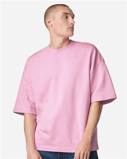 American Apparel FTEX00 Unisex French Terry Oversized Boxy Top - Front view