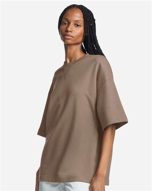 American Apparel FTEX00 Unisex French Terry Oversized Boxy Top - Side view