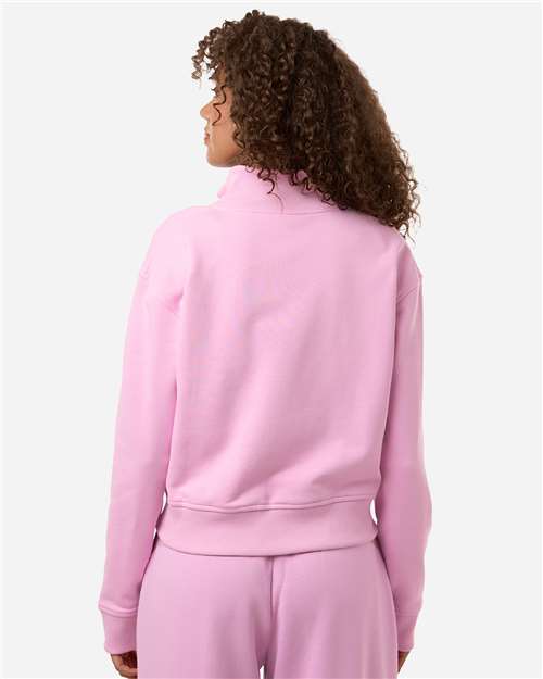American Apparel FTJ00 Women's French Terry Full-Zip Jacket - Back view