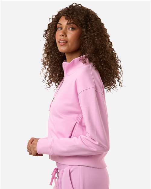 American Apparel FTJ00 Women's French Terry Full-Zip Jacket - Side view