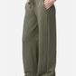 American Apparel FTP00 Women's French Terry Wide Leg Pants - Side view
