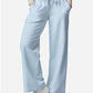 American Apparel FTP00 Women's French Terry Wide Leg Pants - Front view