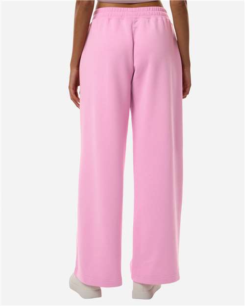 American Apparel FTP00 Women's French Terry Wide Leg Pants - Back view