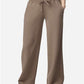 American Apparel FTP00 Women's French Terry Wide Leg Pants - Front view