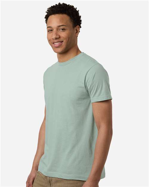 Tultex 202 Unisex Fine Jersey T-Shirt - Side view