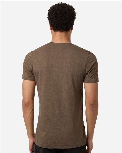 Tultex 602CVC Unisex Combed CVC T-Shirt - Back view