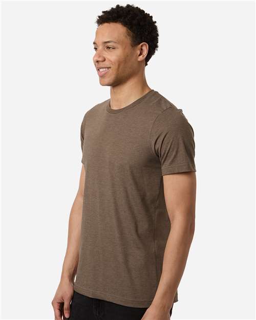 Tultex 602CVC Unisex Combed CVC T-Shirt - Side view