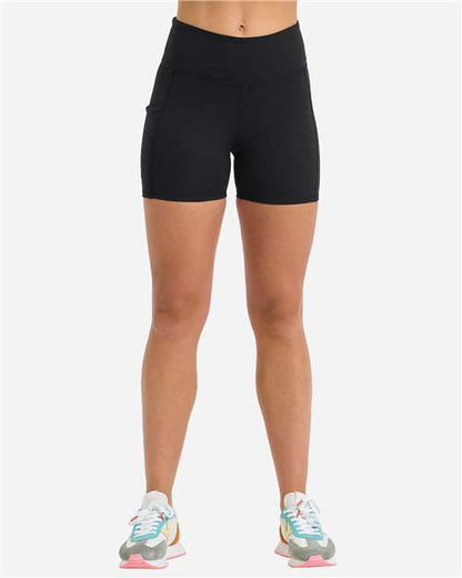 TriDri TD535 Women's Performance Micro Shorts - Front view
