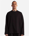 Shaka Wear SHMOL Unisex Max Heavyweight Oversized Long Sleeve Tee - Front view