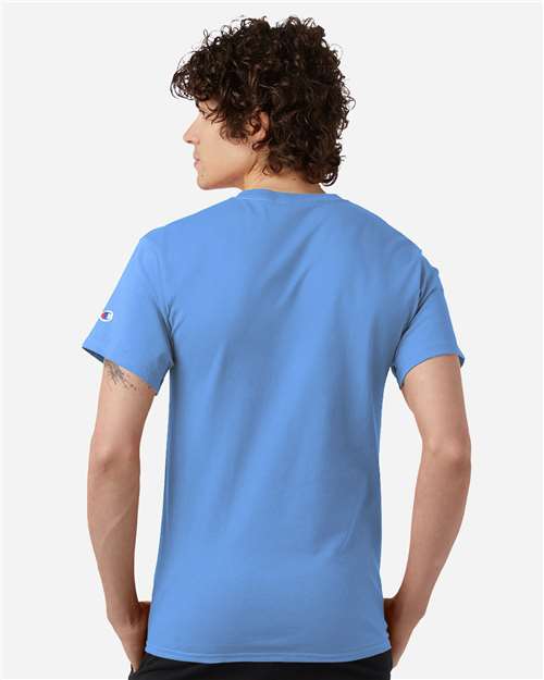 Champion CH1000 Unisex Jersey T-Shirt - Back view