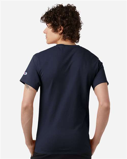 Champion CH1000 Unisex Jersey T-Shirt - Back view
