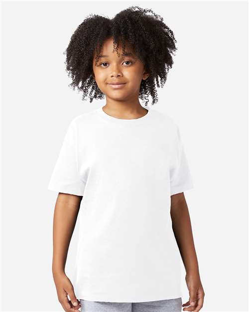 Champion CH1081 Youth Jersey T-Shirt - Front view