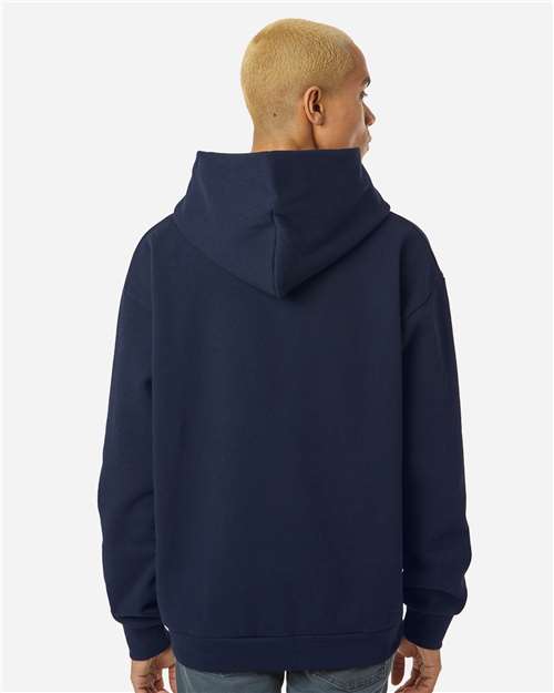 Independent Trading Co. IND420XD Unisex Mainstreet Heavyweight Hooded Sweatshirt - Back view