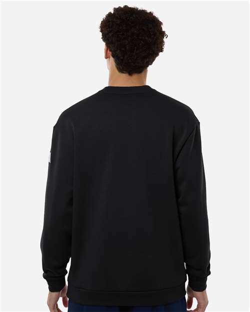Adidas AT200 Men's Fleece Crewneck Sweatshirt - Back view