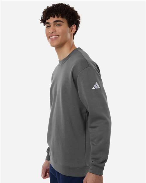 Adidas AT200 Men's Fleece Crewneck Sweatshirt - Side view