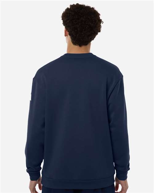 Adidas AT200 Men's Fleece Crewneck Sweatshirt - Back view