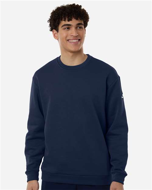 Adidas AT200 Men's Fleece Crewneck Sweatshirt - Front view