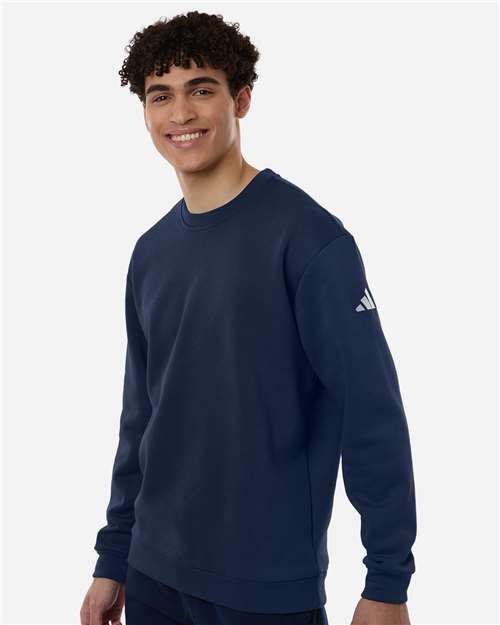 Adidas AT200 Men's Fleece Crewneck Sweatshirt - Side view