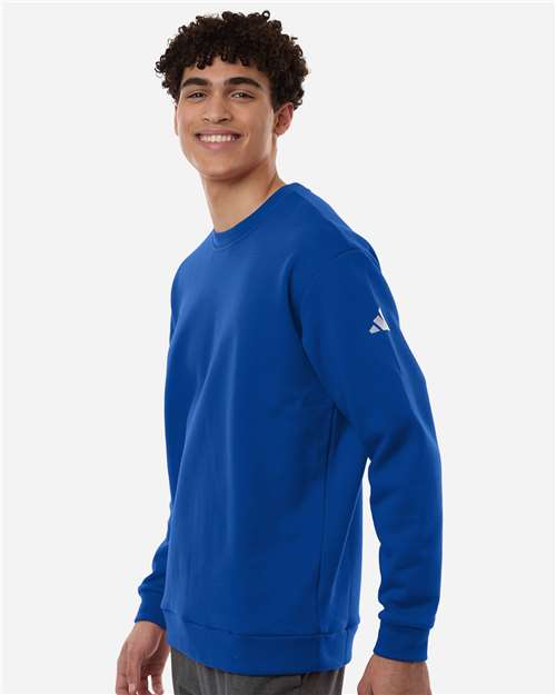 Adidas AT200 Men's Fleece Crewneck Sweatshirt - Side view