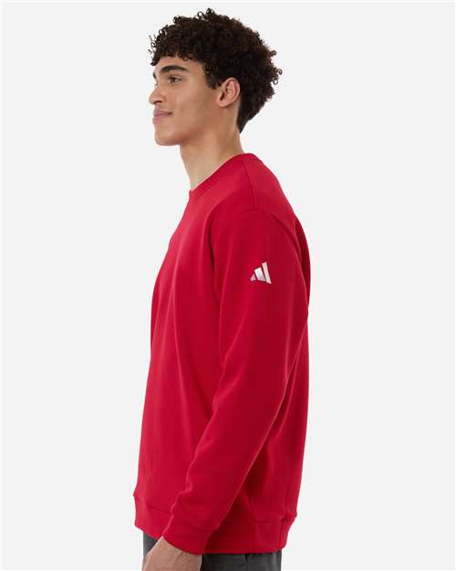 Adidas AT200 Men's Fleece Crewneck Sweatshirt - Side view