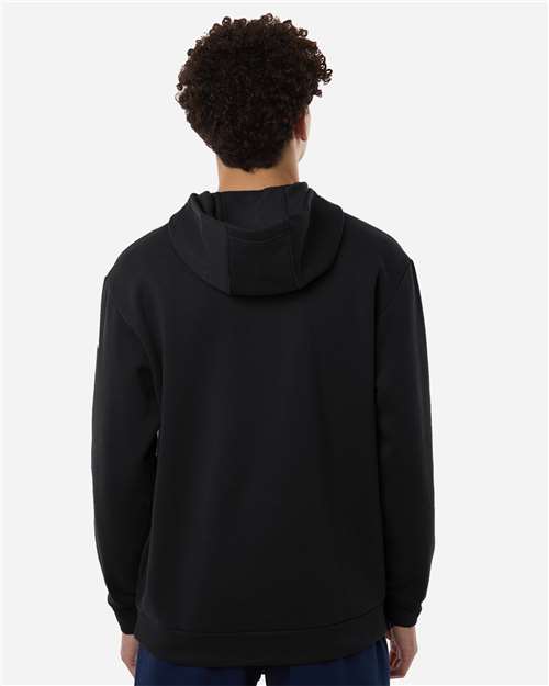 Adidas AT203 Men's Fleece Hooded Sweatshirt - Back view