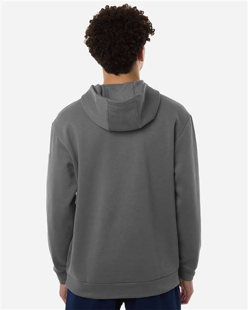 Adidas AT203 Men's Fleece Hooded Sweatshirt - Back view