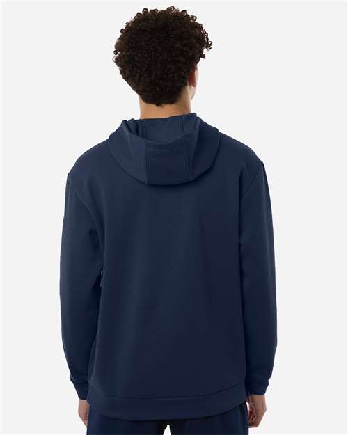 Adidas AT203 Men's Fleece Hooded Sweatshirt - Back view