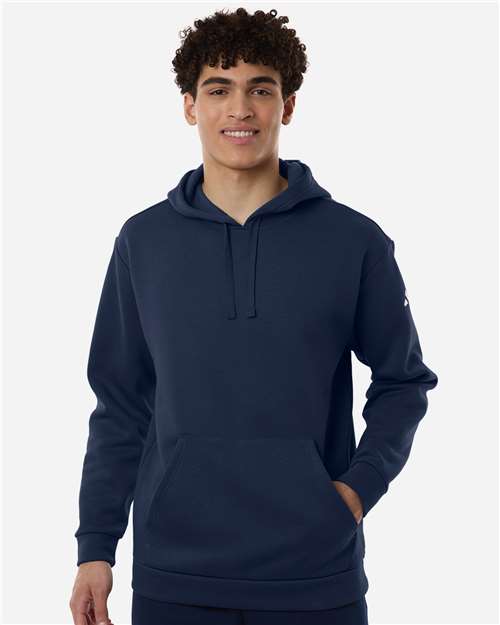 Adidas AT203 Men's Fleece Hooded Sweatshirt - Front view