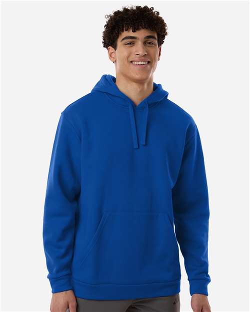 Adidas AT203 Men's Fleece Hooded Sweatshirt - Front view