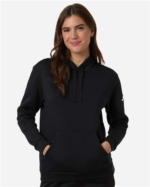 Adidas AT204 Women's Fleece Hooded Sweatshirt - Front view