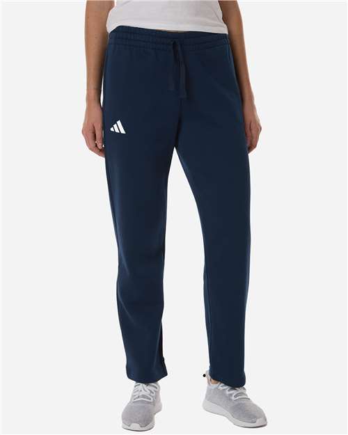 Adidas AT216 Women's Fleece Sweatpants - Front view