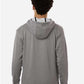 Adidas AT208 Men's Game & Go Fleece Full-Zip Hooded Sweatshirt - Back view