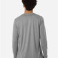 Adidas AT104 Men's Pregame Long Sleeve T-Shirt - Back view