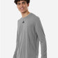 Adidas AT104 Men's Pregame Long Sleeve T-Shirt - Side view