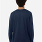 Adidas AT104 Men's Pregame Long Sleeve T-Shirt - Back view