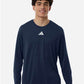 Adidas AT104 Men's Pregame Long Sleeve T-Shirt - Front view