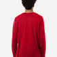 Adidas AT104 Men's Pregame Long Sleeve T-Shirt - Back view