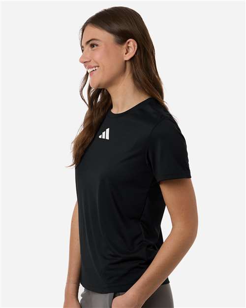 Adidas AT102 Women's Pregame T-Shirt - Side view