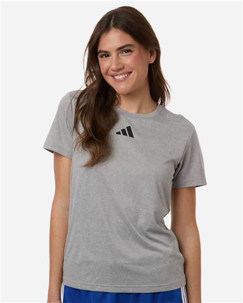 Adidas AT102 Women's Pregame T-Shirt - Front view