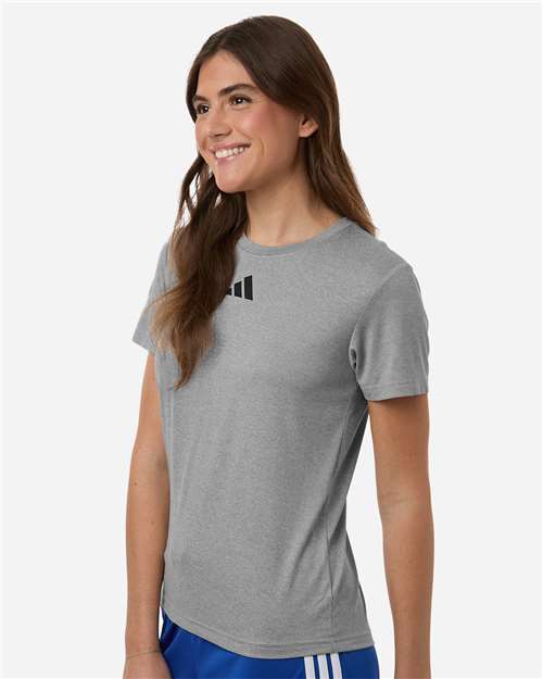 Adidas AT102 Women's Pregame T-Shirt - Side view
