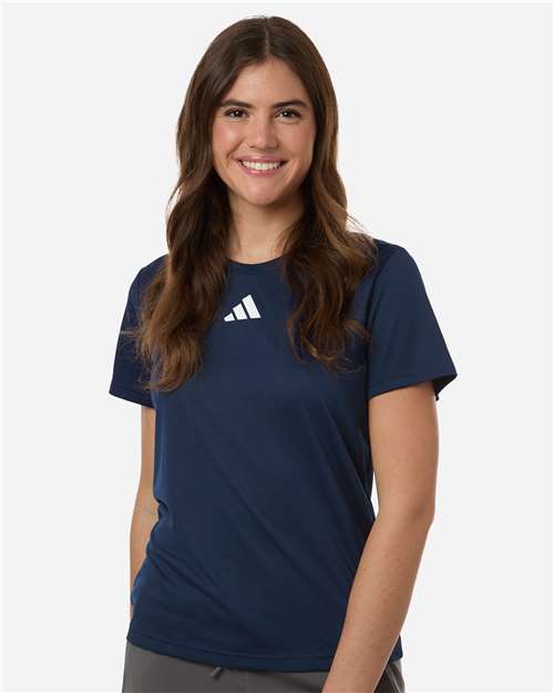 Adidas AT102 Women's Pregame T-Shirt - Front view