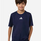 Adidas AT103 Youth Pregame T-Shirt - Front view