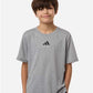 Adidas AT103 Youth Pregame T-Shirt - Front view