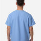 Hanes HMB000 Men's V-Neck 1 Pocket Scrub Top - Back view