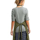 Artisan Collection by Reprime RP150 Recycled Bib Apron - Back view