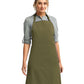 Artisan Collection by Reprime RP150 Recycled Bib Apron - Front view