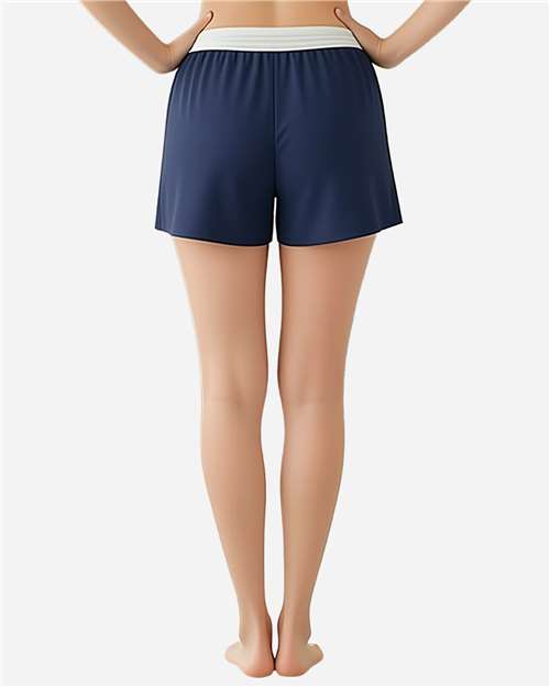Boxercraft BW6504 Women's Essential Spirit Shorts - Back view