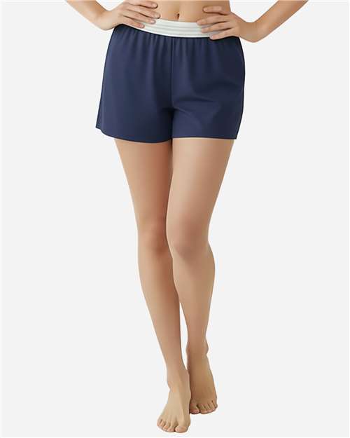 Boxercraft BW6504 Women's Essential Spirit Shorts - Front view
