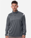 Badger 4265 Men's On The Rise Quarter-Zip Pullover - Front view