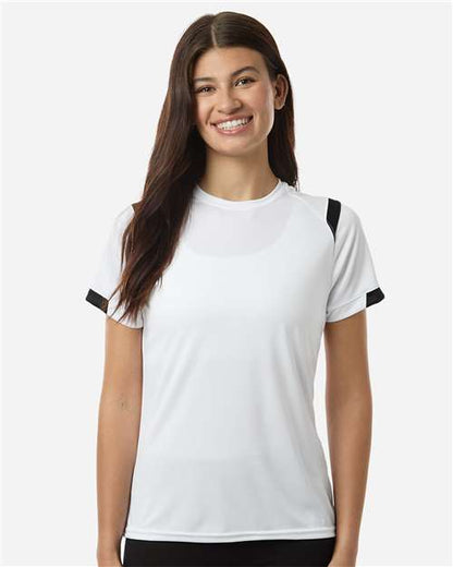 Badger 4380 Women's On The Rise T-Shirt - Front view